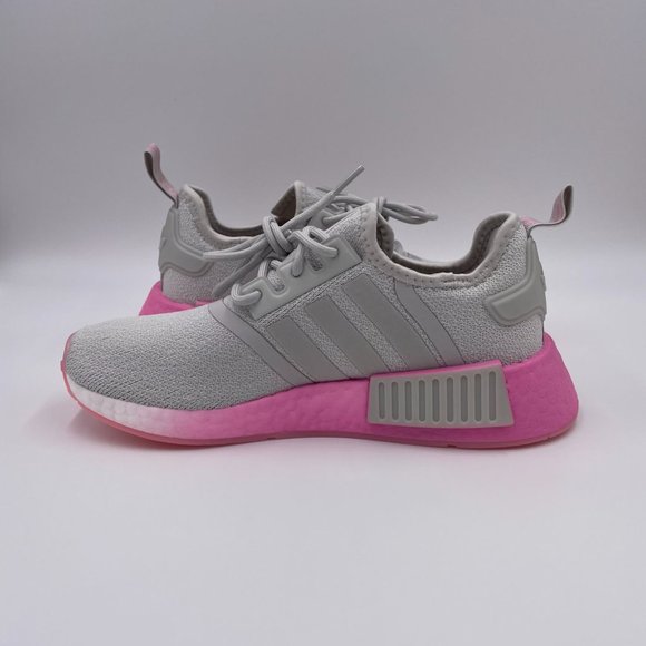 adidas NMD R1 Grey / Pink Womens Shoes - Picture 2 of 8